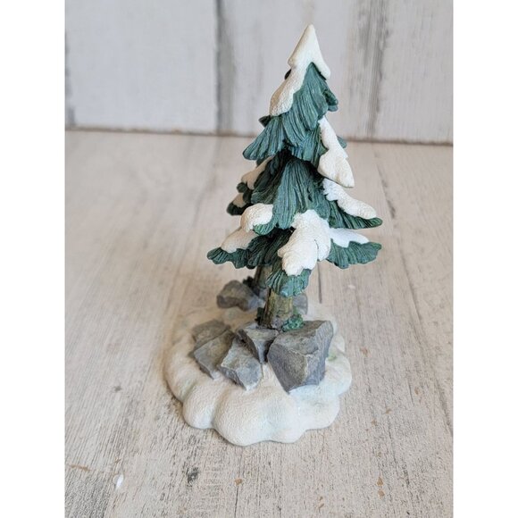 O'well‎ green pine tree Vintage village accessory Xmas - Picture 5 of 6